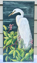 Load image into Gallery viewer, Joy Reigns - Original Artwork - Great Egret- Nature Art