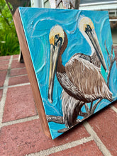 Load image into Gallery viewer, Original Art - Pelican Painting - Pelican Art - Beach Art