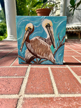 Load image into Gallery viewer, Original Art - Pelican Painting - Pelican Art - Beach Art