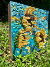 Load image into Gallery viewer, Sunflower Dreams- Original Painting - Sunflower Art - Florida Art